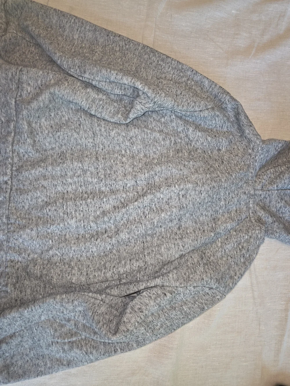 Old Navy Gray Heather Zip-Up Hoodie